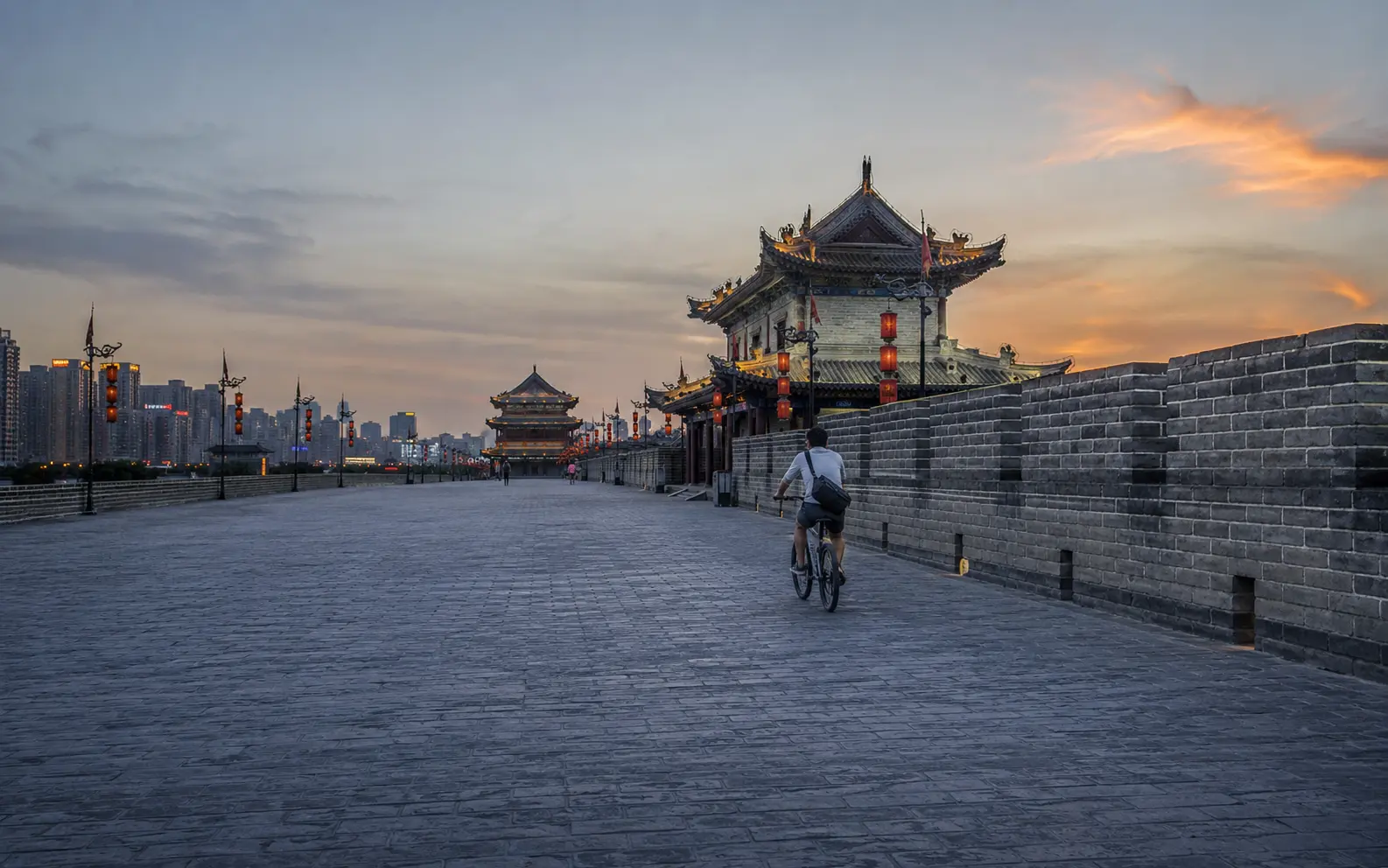 Xi'an, Wudang and Wuhan journey imagery
