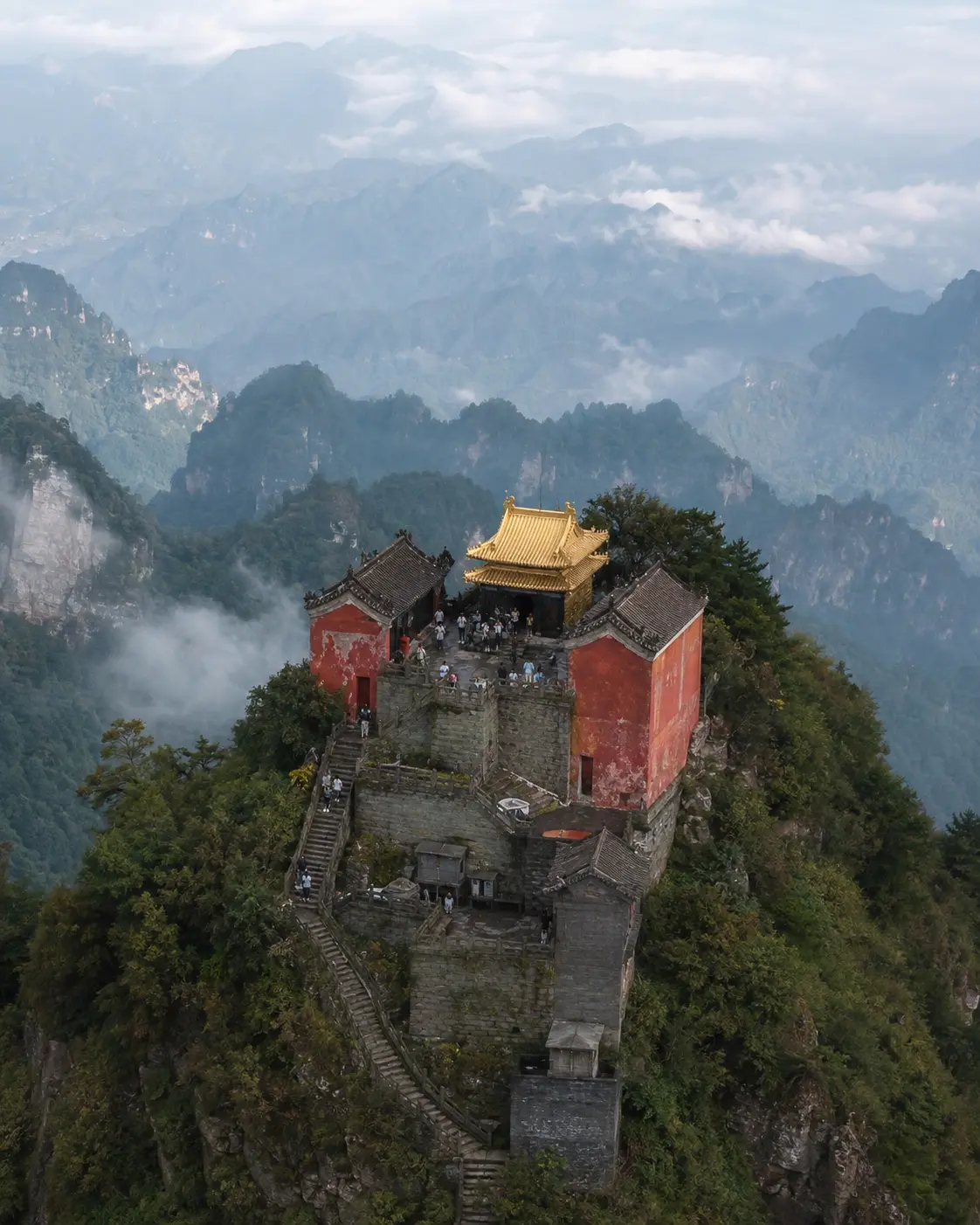 Golden Summit in the Wudang Mountains